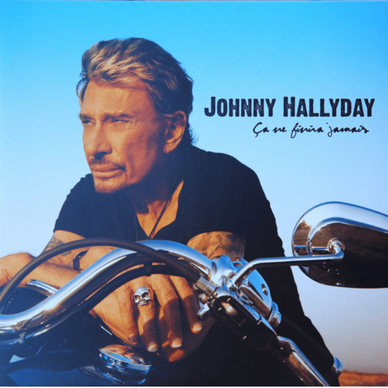 Hallyday Johnny - Ça Ne Finira Jamais (Blue Double Vinyl Album)